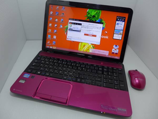 東芝　dynabook　T552/37HRS　i5-3230M　ブルーレイ　ピンク