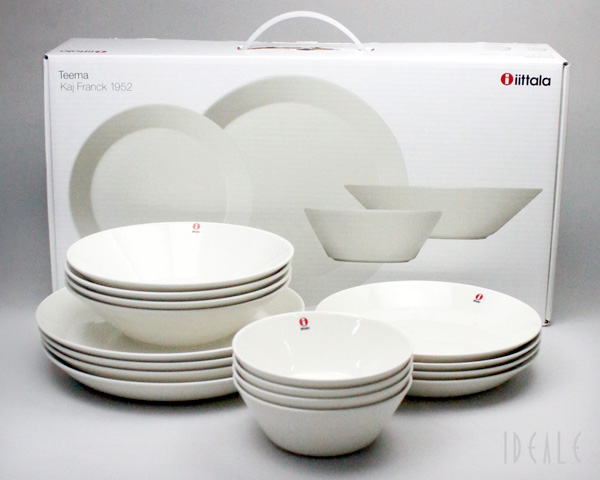 イッタラ ティーマ ホワイト 46153 16点 スターターセット 箱入