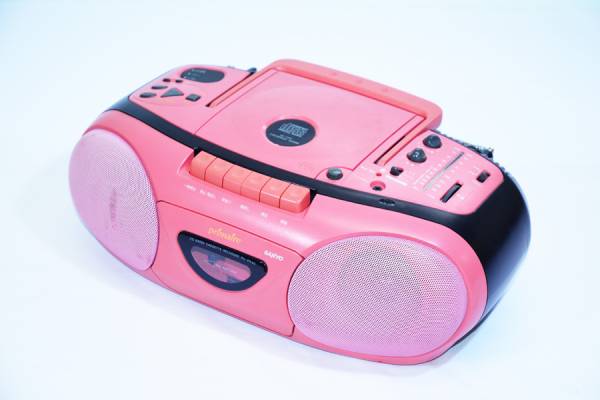 SANYO サンヨー CDラジオカセットレコーダー PH-PR40(P)(ラジカセ