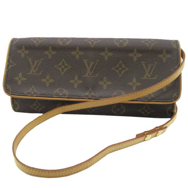 ランクSA☆ LOUIS VUITTON モノグラム ポシェットツインGM ☆ ルイ