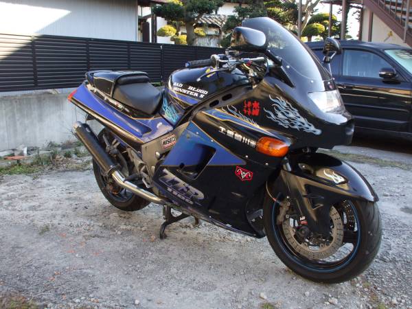 神奈川発！カワサキZZR1100カスタム！検R－1GSXR 代理出