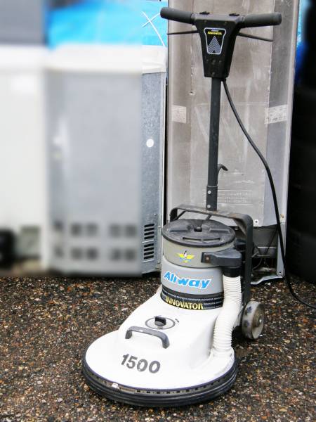 中古】ペンギンワックス ポリッシャー ALLWAY 1500 PW9427 ②