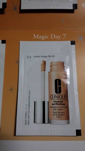 【クリニーク】ファンデーション試供品７回分CLINIQUEサンプル_2