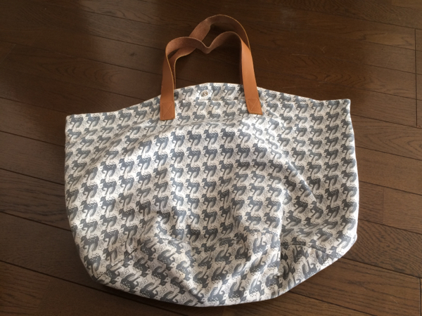 白雪ふきん トートバッグ大