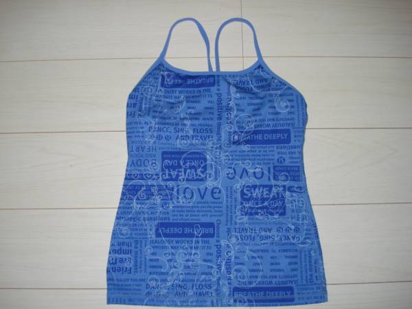 ルルレモン　６　ブルー　Ｙタンク　美品