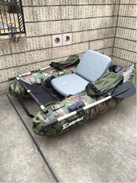 ゼファーボートZF158VH-N 美品 ウェダー足ひれセット フローター