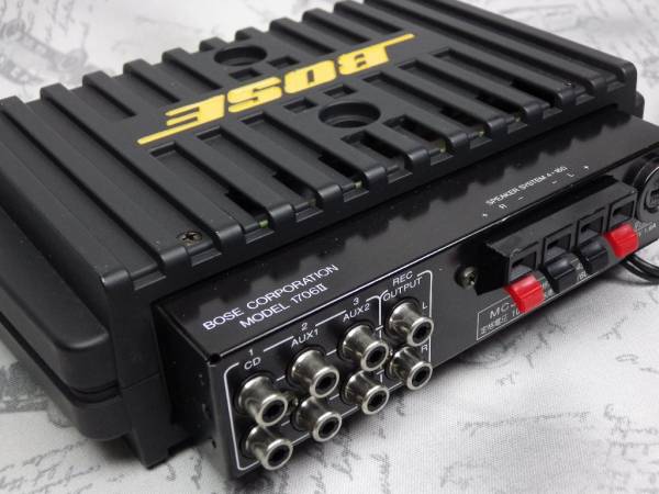 BOSE 1706Ⅱ パワーアンプ プリメインアンプ 音だしOK BOSE1706Ⅱ