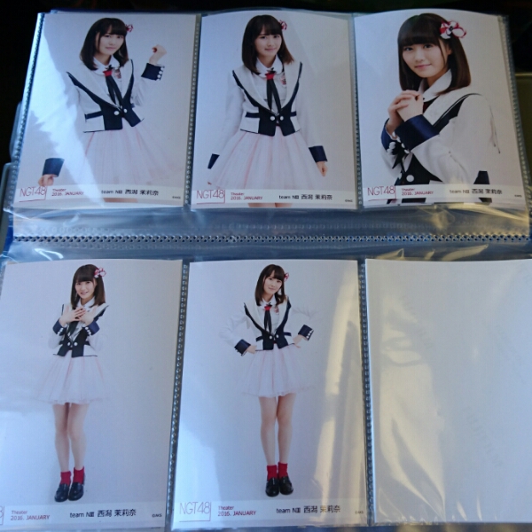 NGT48 劇場 月別ランダム 2016 January 西潟茉莉奈 写真 コンプ 
