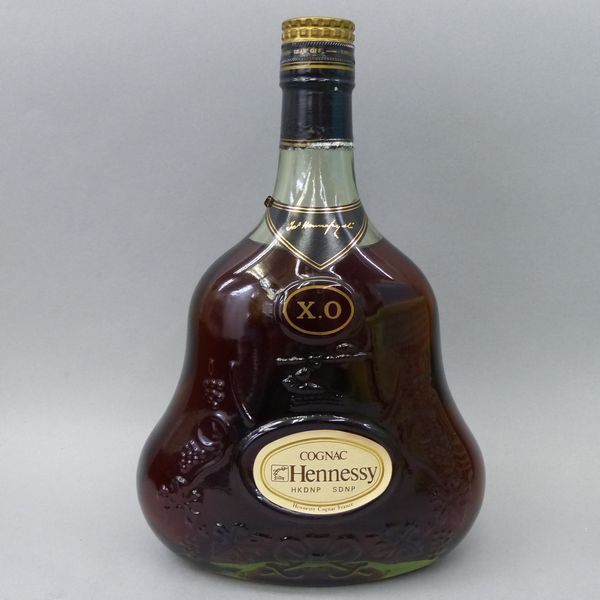 古酒☆ヘネシーXO 金キャップ グリーンボトル 700ml[2-482 Hennessy