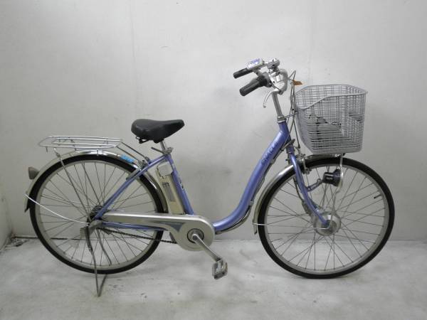 サンヨー SANYO エナクル ENACLE 中古 電動自転車 紫系 W126