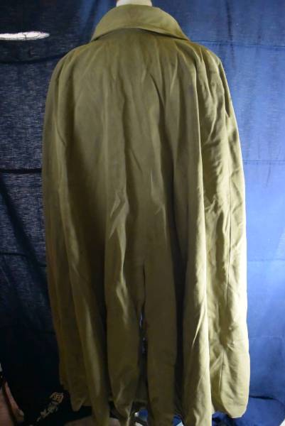 ◆日本陸軍 将校用マント◆軍帽刀緒鉄帽鞘略帽襟章