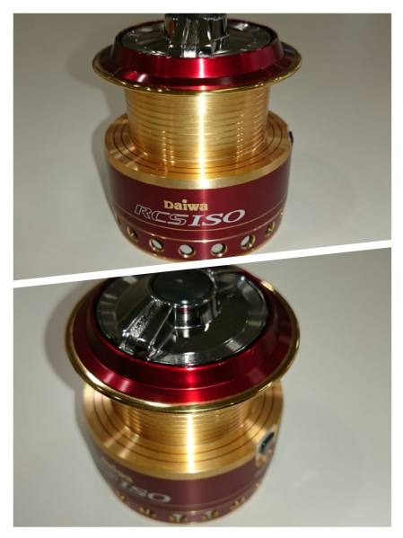 RCS ISO2500スプール　レッド　未使用 ダイワ DAIWA RCS ISO2500スプール レッド ご覧いただき 【公式通販】