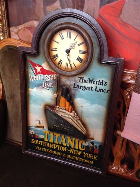 タイタニック号 壁掛け時計