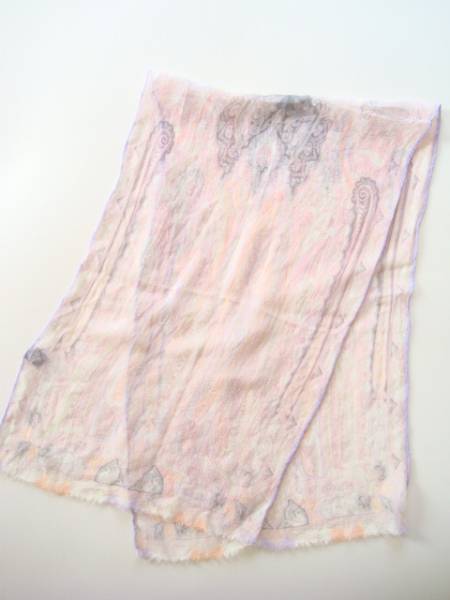ETRO イタリア製シルクペイズリー柄ストール エトロ 美品✨ETRO 大判