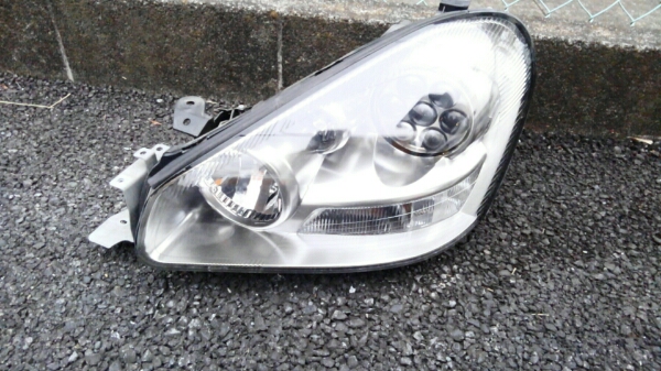 送込 F50 シーマ ヘッド ライト ランプ 左 HID キセノン 最後に注意文