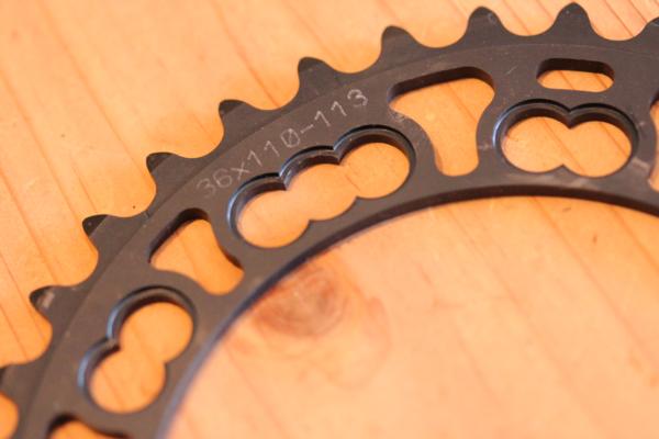 未使用品 ROTOR Q-RINGS カンパ用 PCD113 36T 楕円②