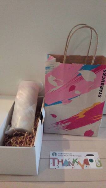 2016スターバックス桜ステンレスボトル★ドリンクチケット付き★
