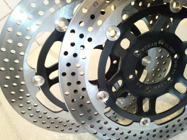 社外★MGear製 ブレーキディスク NSR250R SP MC18 21 22 28