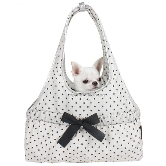 新品☆Louis Dogルイスドッグ☆キャリーバッグドット柄可愛い ルイス