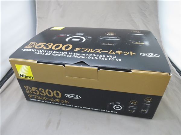 ▲NIKON デジタル一眼レフカメラ ダブルズームキット D5300▲