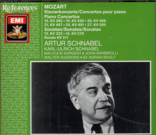 ★西独★モーツァルト：Ｐｆ協奏曲集　シュナーベル　（３ＣＤ）