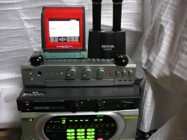 ★BMBネオンR２０、ナビ、アンプ、ワイヤレスマイク一式★