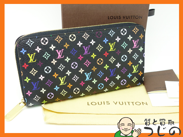 質屋◆送料無料◆ ヴィトン ジッピーウォレット M60275 マルチ
