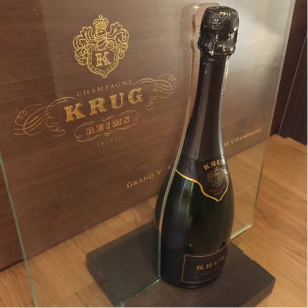 KRUG ダミーボトル ディスプレイ 展示用 REIMS 店舗 バー
