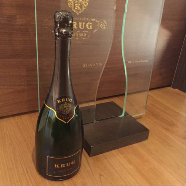 KRUG ダミーボトル ディスプレイ 展示用 REIMS 店舗 バー