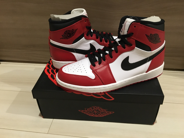 [新品] NIKE AIR JORDAN1 シカゴ ジャンプマン 9.5