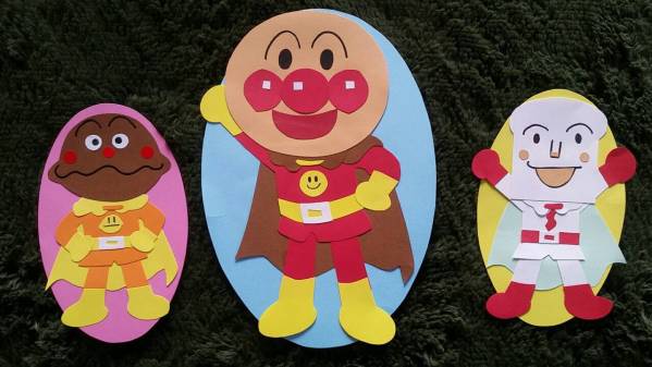 アンパンマン しょくぱんまん カレーぱん風 壁面 幼稚園 飾り ペーパークラフト 売買されたオークション情報 Yahooの商品情報をアーカイブ公開 オークファン Aucfan Com