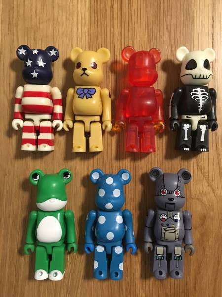 1円～！ベアブリック シリーズ1 ノーマル７体セット