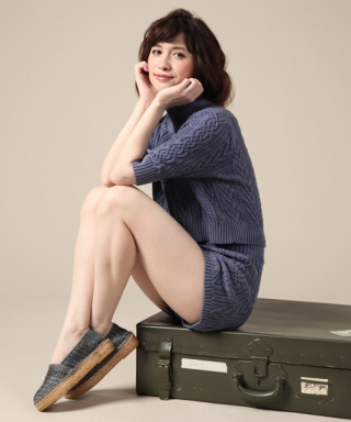 ローズバッド春ニットセットアップsnidel好きの方にも