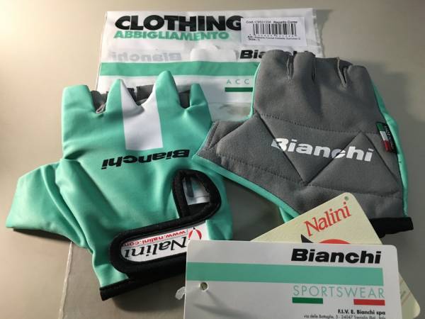 BIANCHI ビアンキ グローブ M チェレステ 新品