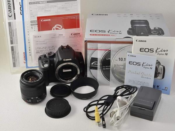 [極上] Canon EOS Kiss Digital N レンズキット 純正 (7054)