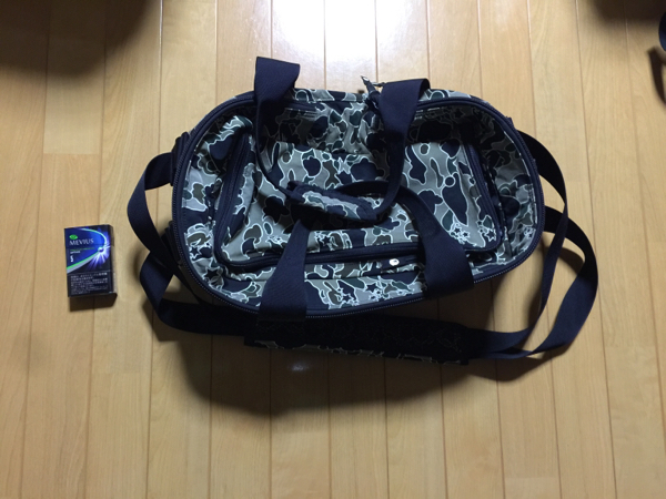 BAPE ボストンバック美品