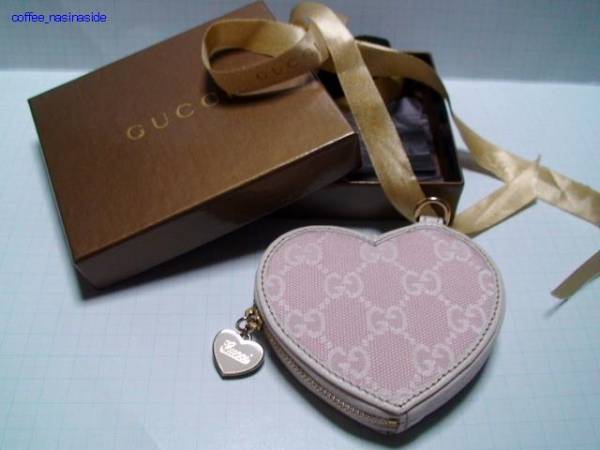 グッチ グッチシマ ダブルG | GUCCI コインケース ハートシェイプ 