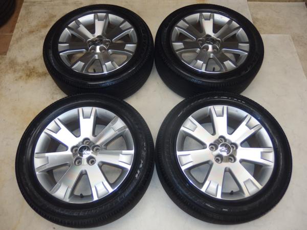 三菱デリカD5純正 タイヤ付225/55R18 18x7+38 5H114.3 4本 【公式通販】