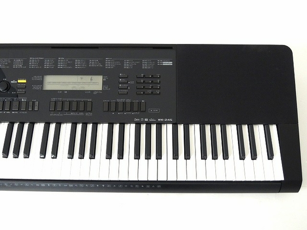 美品 CASIO WK-245 76鍵盤 ベーシック キーボード O1742395
