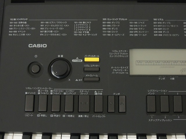 美品 CASIO WK-245 76鍵盤 ベーシック キーボード O1742395