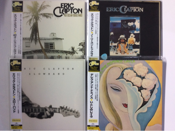 Eric Clapton紙ジャケットCD ドミノいとしのレイラ含む4枚セット