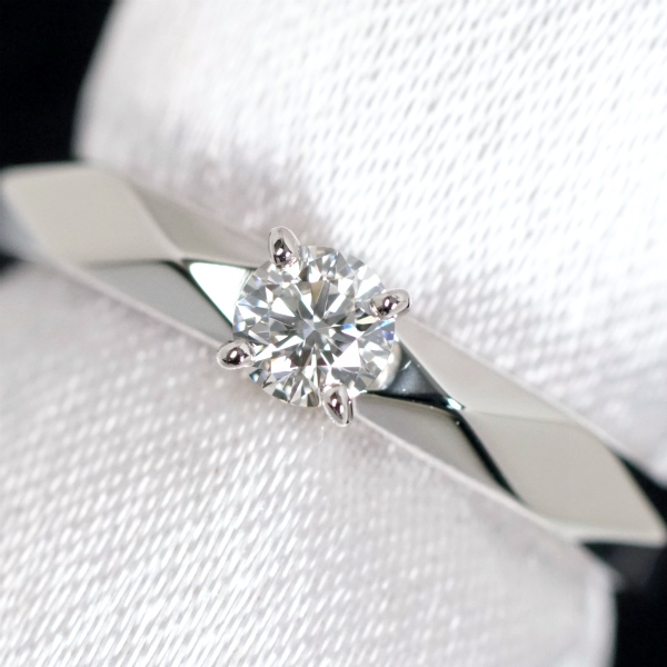 BOUCHERON】ブシュロン ファセット ソリテールリング Pt950 ブシュロン