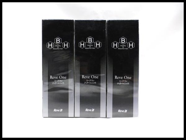 Reve21 リーブ・ワン ヘアトニック 140ml 3個SET 送360 新品