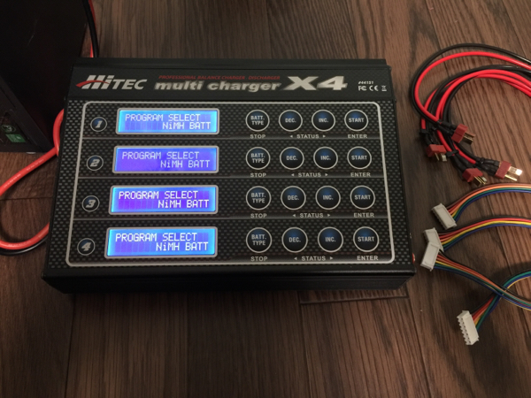 HiTEC ハイテック X4 multi charger 安定化電源おまけ Amazon