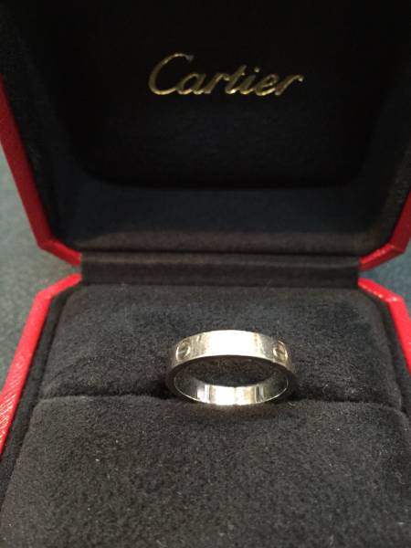 カルティエ ミニラブリングK18WG10号サイズ！！ Cartier - 【公式通販】