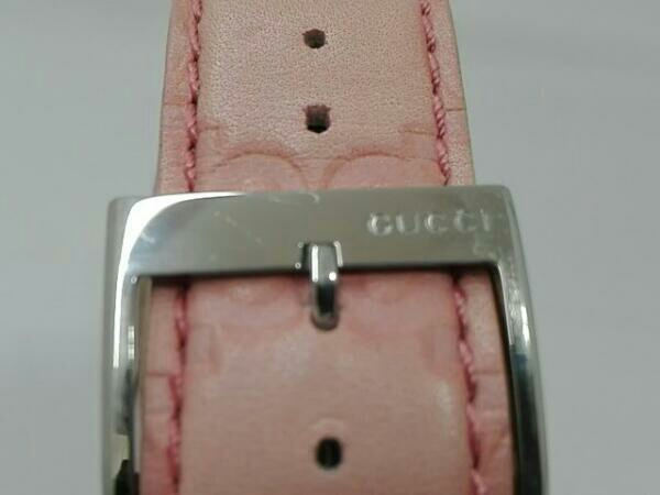 グッチ 104 Gラウンド　グッチシマレザー　レディース