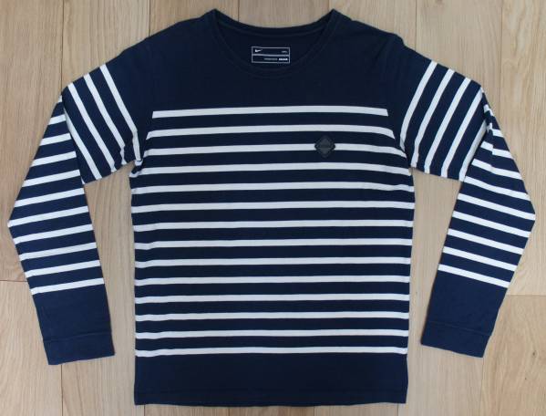 FCRB エンブレムボーダーロンTシャツS スウェット F.C.R.B