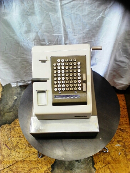 昭和レトロ 日本金銭機械 Nippon 手動式レジスター 当時物