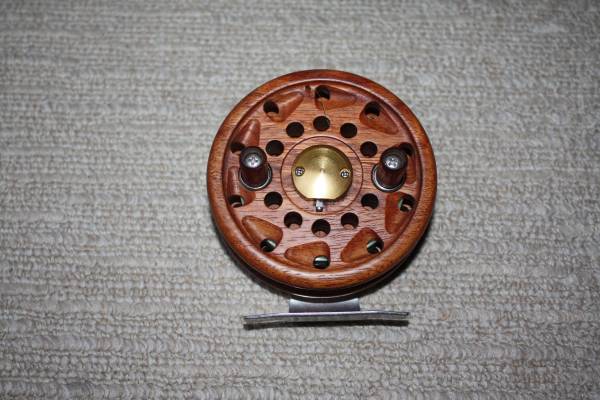 極美　オリムピック社　ヘチ用リール　落し駒Ⅱ　　和竿・竹竿と