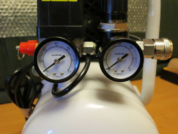 EARTH MAN 静音タイプ オイルレスエアーコンプレッサー ACP-10A